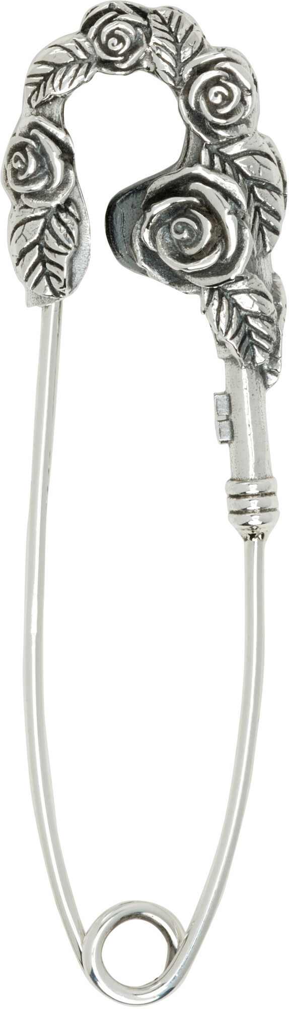 Emanuele Bicocchi Rose Pin Brooch