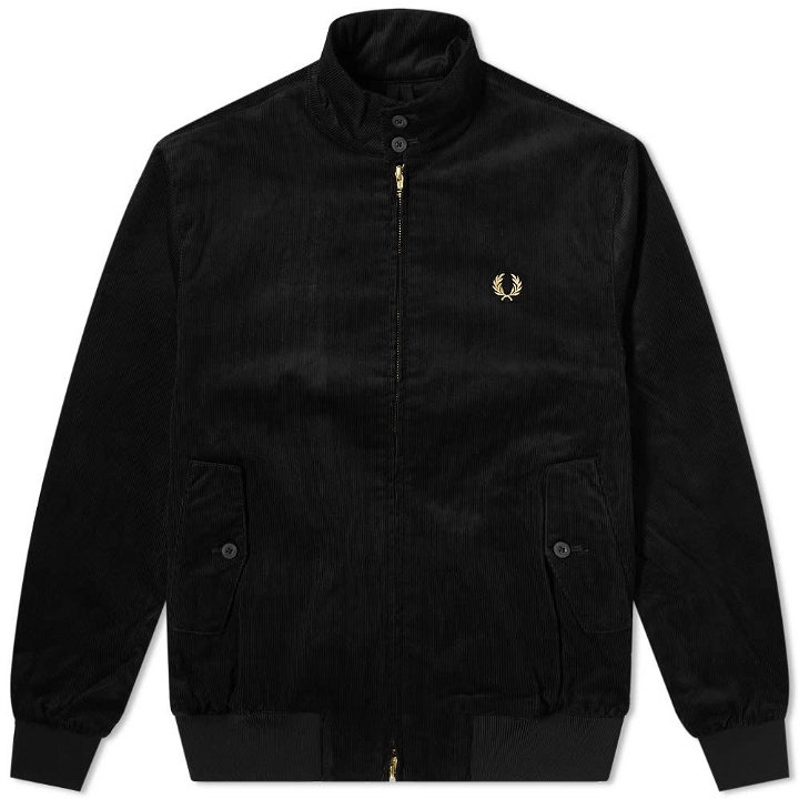 Photo: Fred Perry Authentic Cord Harrington Jacket