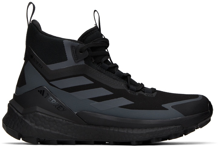 Photo: adidas Originals Black Terrex Free Hiker 2.0 Sneakers
