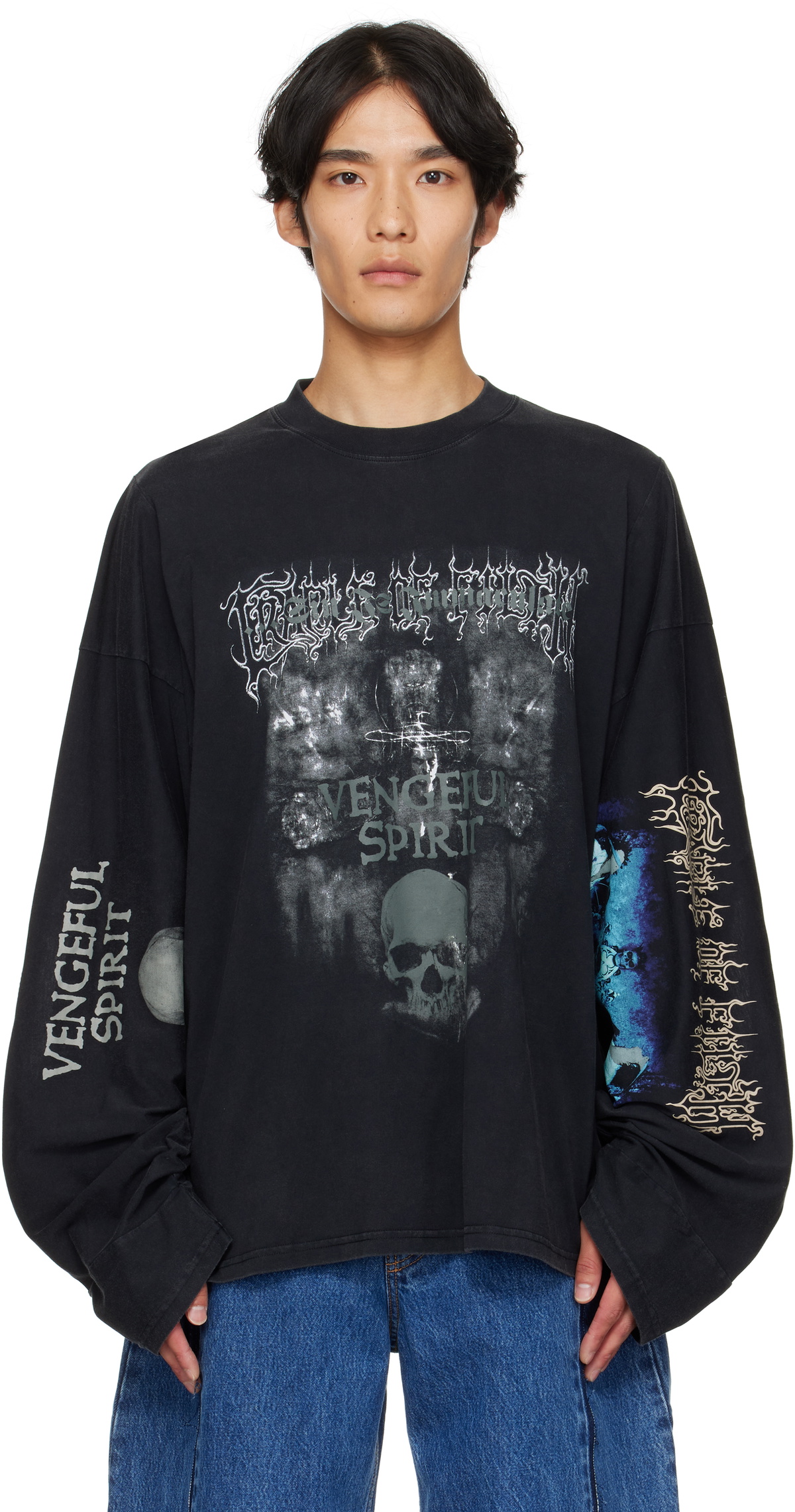【関税込み】VETEMENTS パープル Flying Unicorn Tシャツ VETEMENTS Purple Flying Unicorn T-Shirt | REVERSIBLE