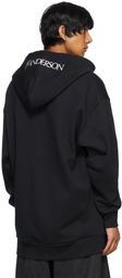 JW Anderson Black Zip-Up Veggie Hoodie