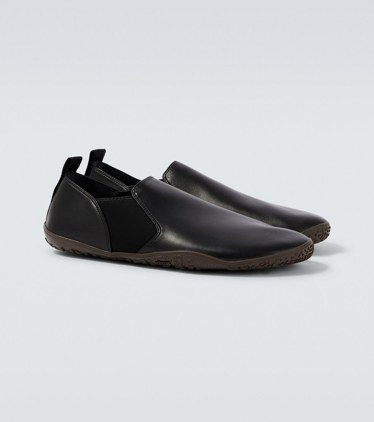 Lemaire Vibram leather slip-on shoes