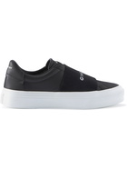 Givenchy - City Court Leather Sneakers - Black