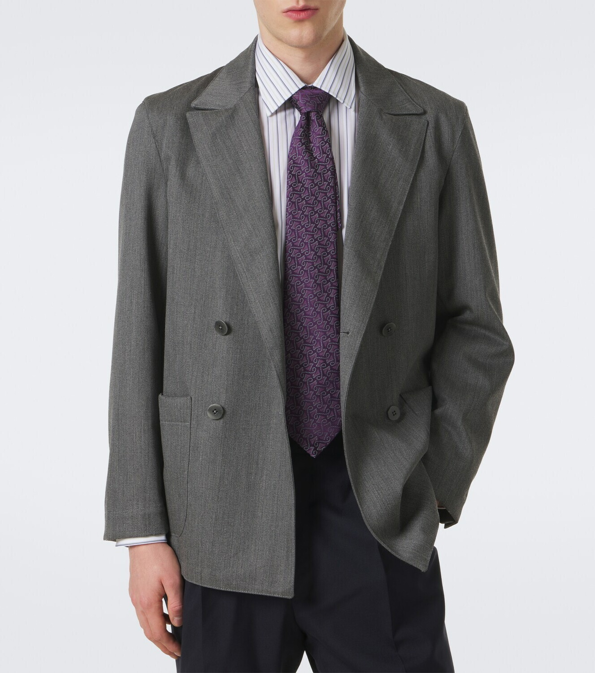 Charvet Silk jacquard tie