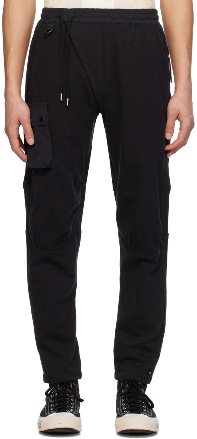 Maharishi Black Articulated Cargo Pants Maharishi