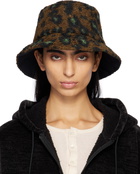 Carhartt Work In Progress Brown & Green Orla Reversible Bucket Hat