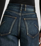 Alaïa Faded wide-leg jeans