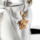 Versace Women's Platform Heel in Silver
