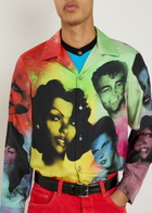 Versace Printed Silk Shirt Multicoloured 1
