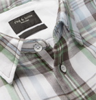 rag & bone - Fit 3 Beach Checked Double-Faced Cotton Shirt - Green