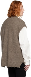 FREI-MUT Taupe Rif Sweater