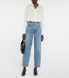 Agolde - Tapered Baggy high-rise jeans