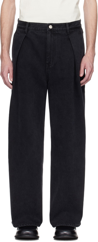 Photo: ADER error Black Sig; TRS Tag 02 Jeans