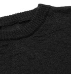 Rick Owens - Slim-Fit Baby Alpaca-Blend Sweater - Men - Black