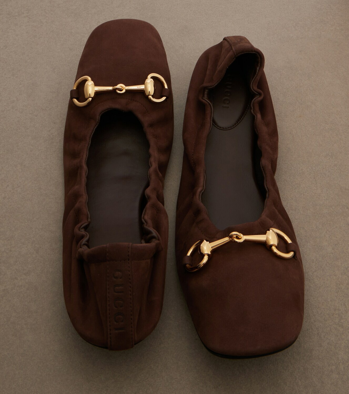 Gucci Horsebit leather ballet flats