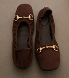 Gucci Horsebit leather ballet flats
