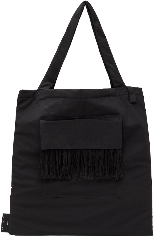Photo: Song for the Mute Black Fringe Tote