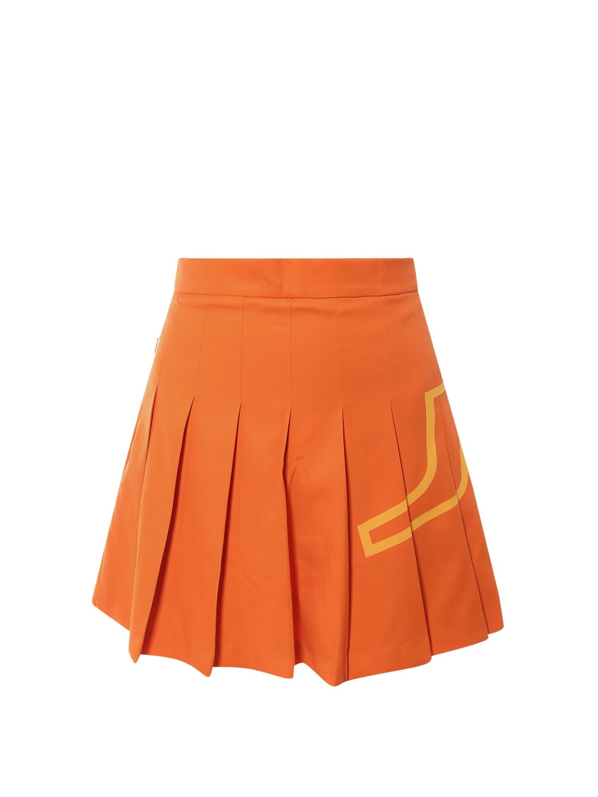 J.Lindeberg Recycled Technical Fabric Pleated Skirt