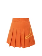 J.Lindeberg Recycled Technical Fabric Pleated Skirt