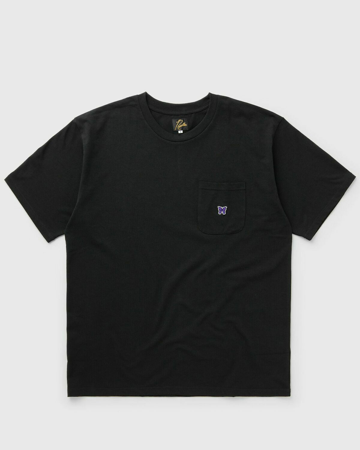 Needles S/S Crew Neck Tee Poly Jersey Black Shortsleeves Needles