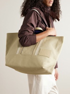 Paul Smith - Reversible Leather-Trimmed Cotton-Canvas Tote Bag