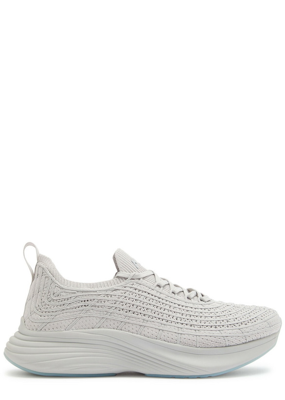 Photo: Athletic Propulsion Labs Techloom Zipline Knitted Sneakers Grey