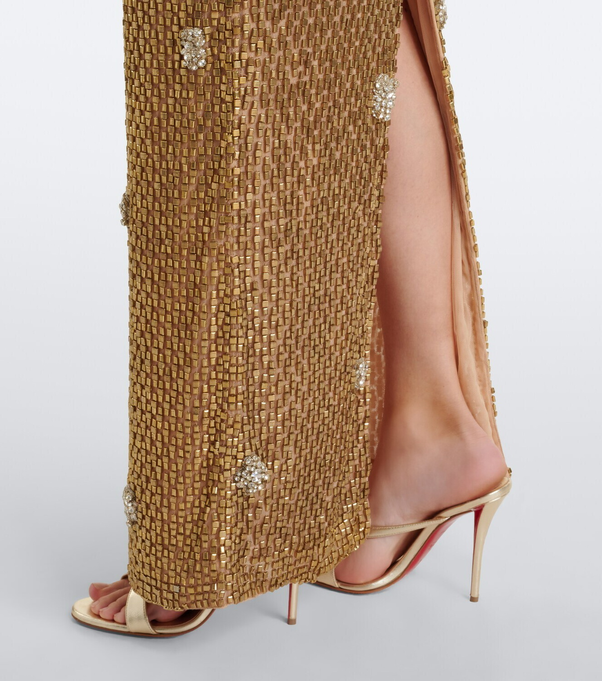 Rachel Gilbert Solana embellished gown