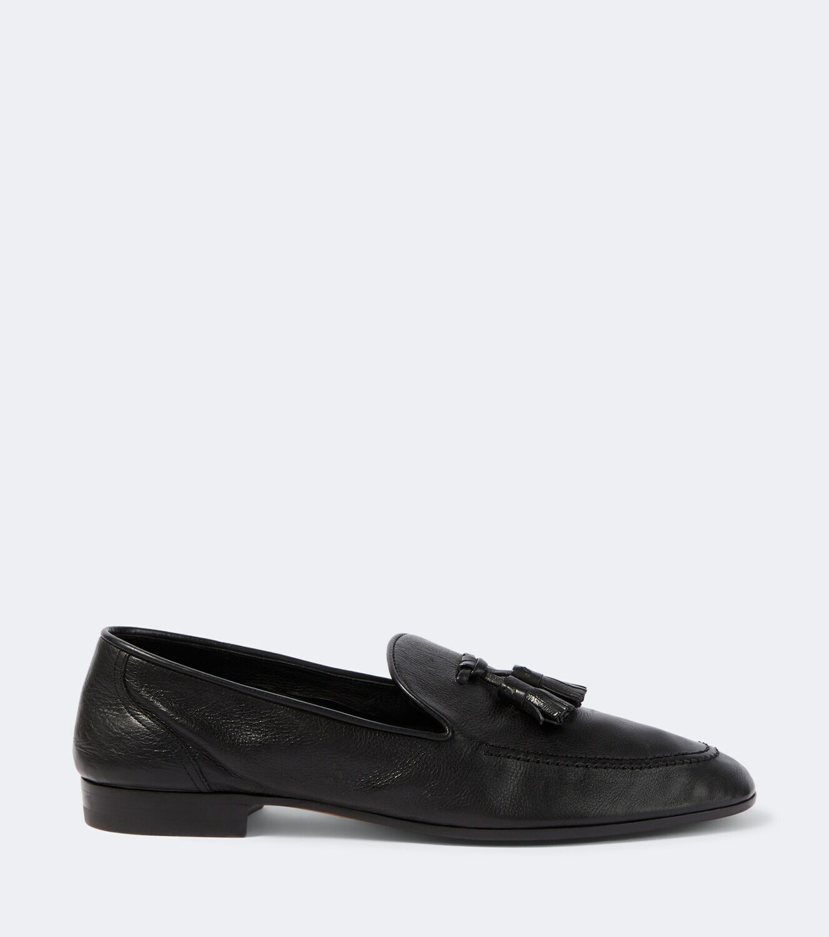 The Row Caden leather loafers