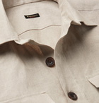 Rubinacci - Sahariana Linen Field Jacket - Neutrals