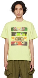 Gentle Fullness Green Animal Eyes T-Shirt