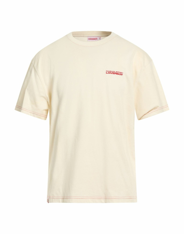 Photo: Charles Jeffrey Loverboy Mens T-shirt in Beige