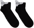 Alexander McQueen Black Signature Socks