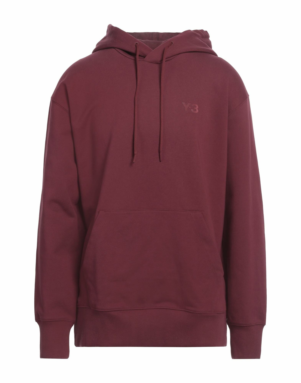 Y-3 Mens Sweatshirt Burgundy