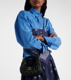 Miu Miu Wander Mini matelassé leather tote bag