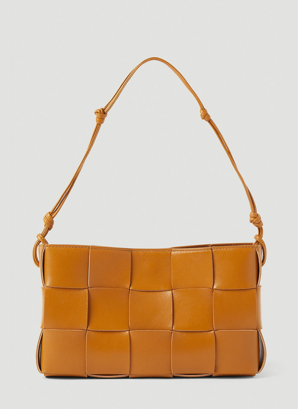 Bottega Veneta Andiamo Small Intreccio Top-Handle Bag