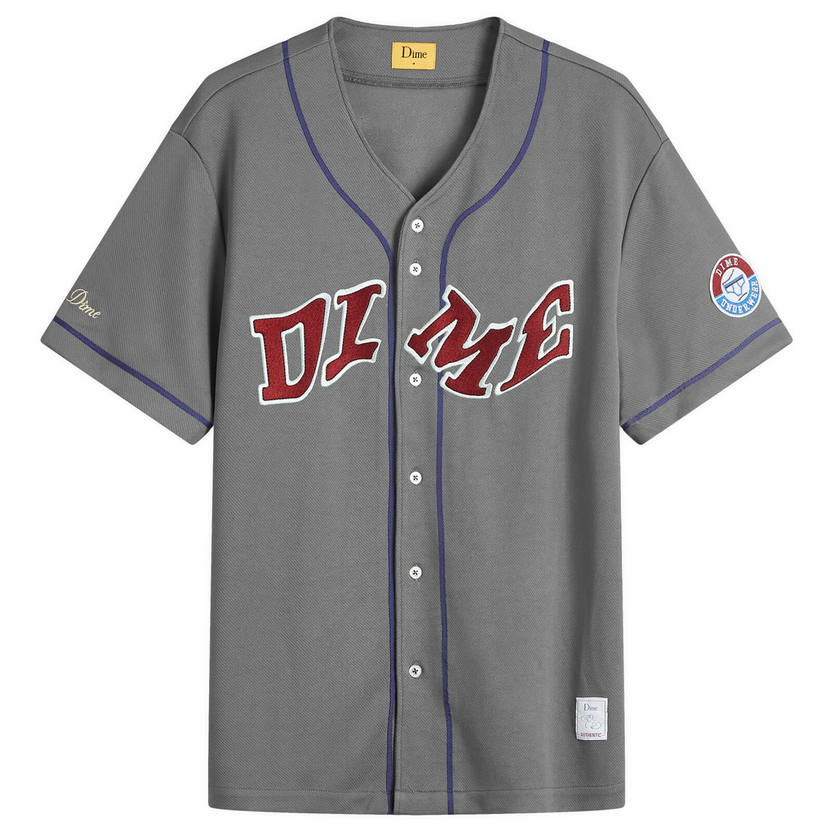 DIME league jersey リーグジャージー Dime League Jersey / Black (ダイム ベースボール シャツ