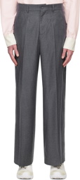 Our Legacy Gray Tuxedo Trousers