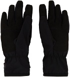 Stone Island Navy Printed Gloves
