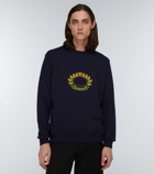 Burberry - Embroidered cotton jersey sweatshirt