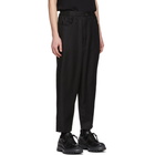 N.Hoolywood Black Woven Trousers