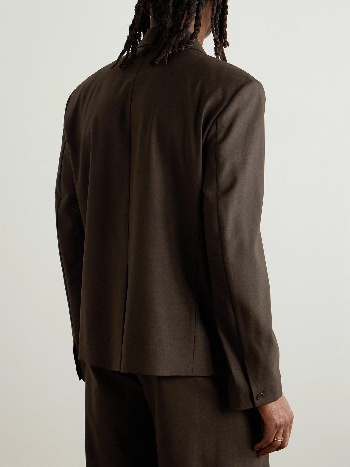 Amomento - Wool-Blend Jacket - Brown