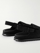 Officine Creative - Amenabar Suede Clogs - Black