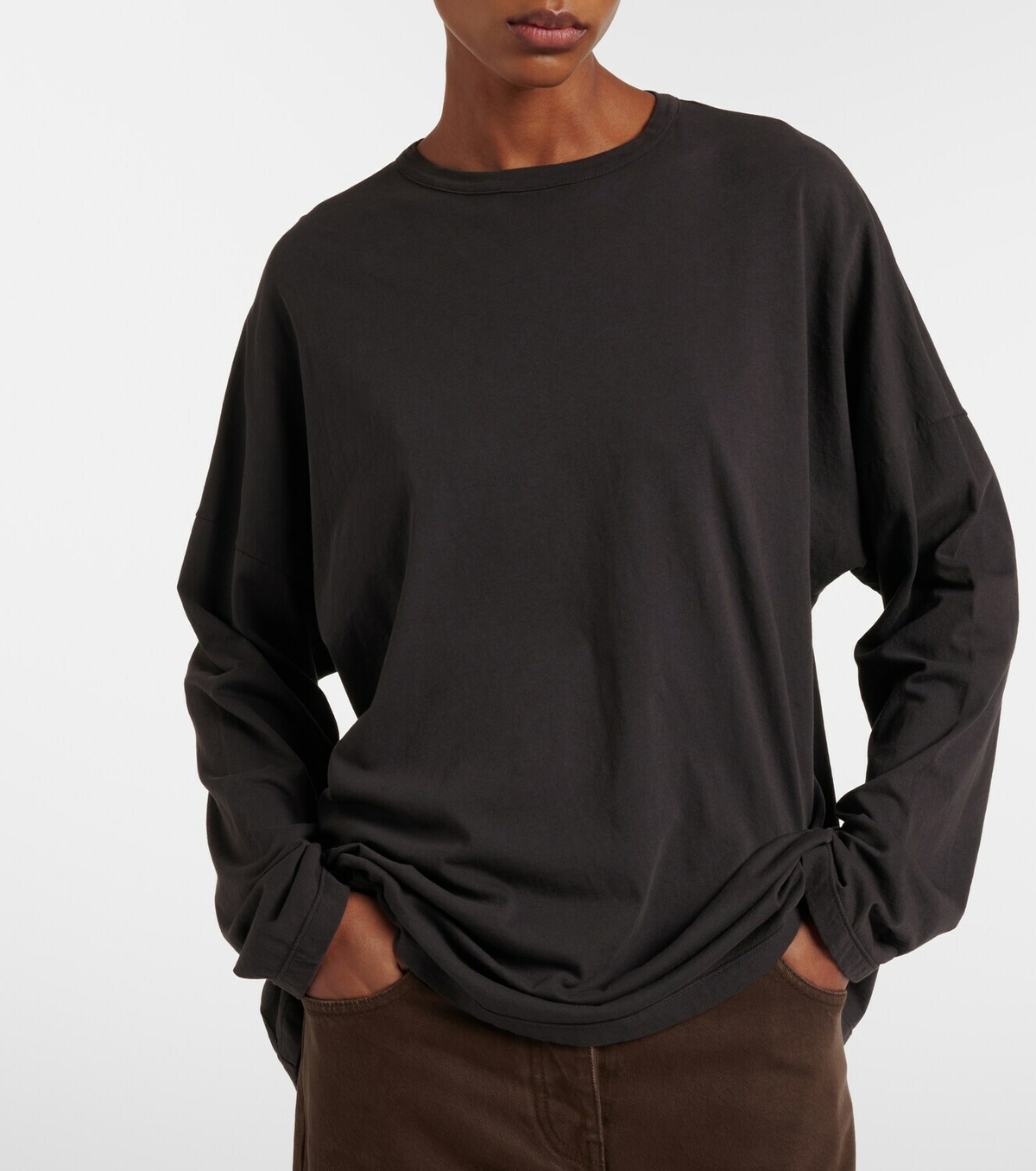 The Row Floris cotton jersey T-shirt