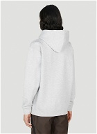 Saintwoods - World Member Hooded Sweatshirt in Light Grey