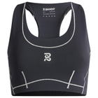 Bandit Women's Stamina™ Pop Stitch™ Arco Bra in Anthracite/Plaster