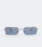 Cartier Eyewear Collection Signature C rectangular sunglasses