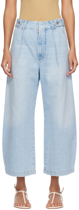 Photo: Citizens of Humanity Blue Payton Utility Jeans