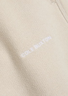 Cole Buxton Logo-embroidered Straight-leg Sweatpants Sand
