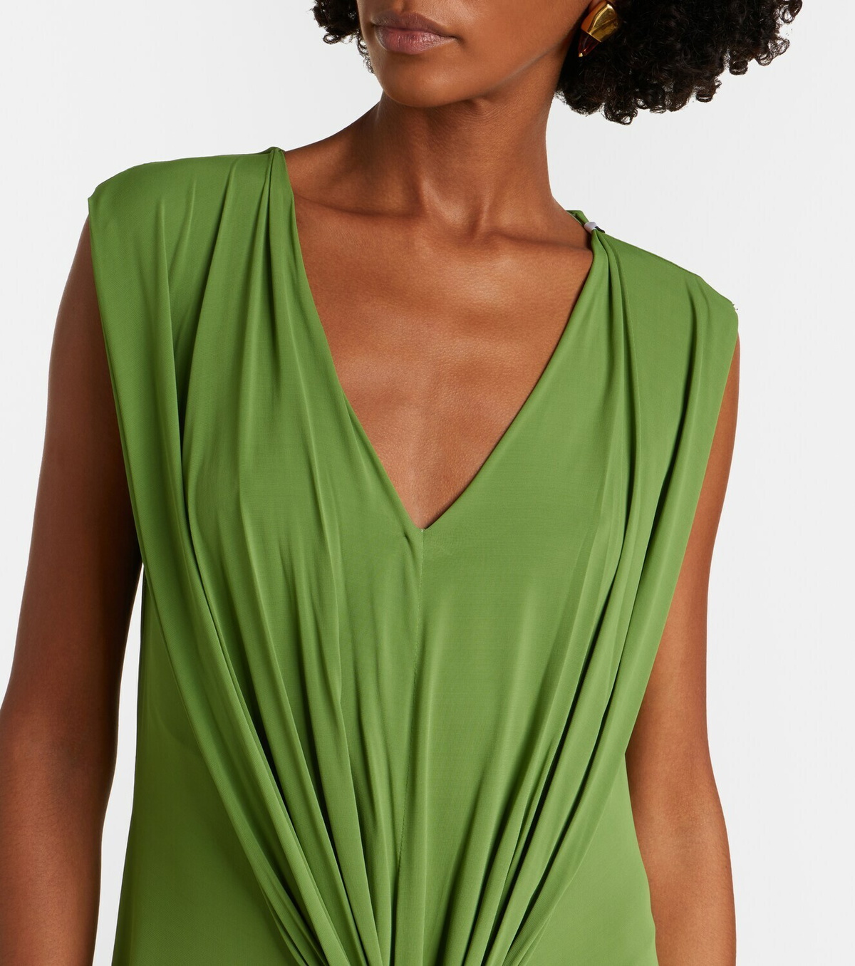 Sportmax Draped maxi dress