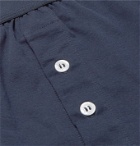 Handvaerk - Pima Cotton-Jersey Boxer Briefs - Blue